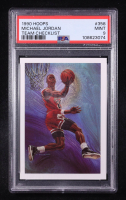 Michael Jordan 1990-91 Hoops #358 TC (PSA 9) at PristineAuction.com