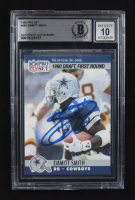 Emmitt Smith Signed 1990 Pro Set #685 RC (BGS | Autograph Graded BGS 10) at PristineAuction.com