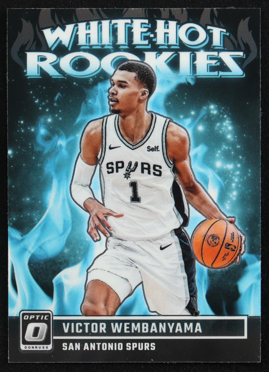 Victor Wembanyama 2023-24 Donruss Optic White Hot Rookies #2 RC at PristineAuction.com Victor Wembanyama 2023-24 Donruss Optic White Hot Rookies #2 RC at PristineAuction.com
