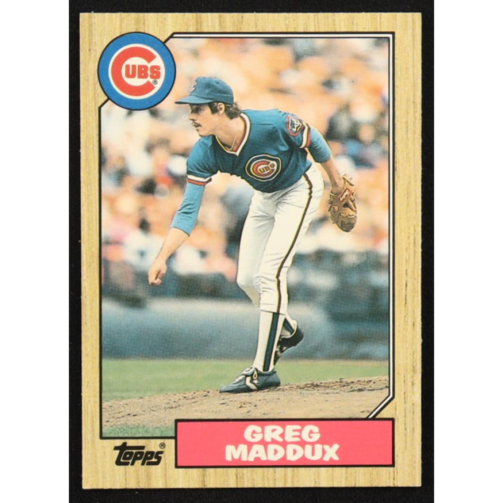 Greg Maddux 1987 Topps Traded #70T XRC at PristineAuction.com