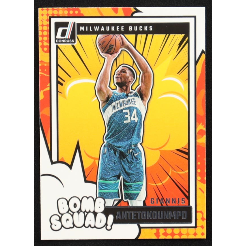 Giannis Antetokounmpo 2024-25 Donruss Bomb Squad #5 at PristineAuction.com