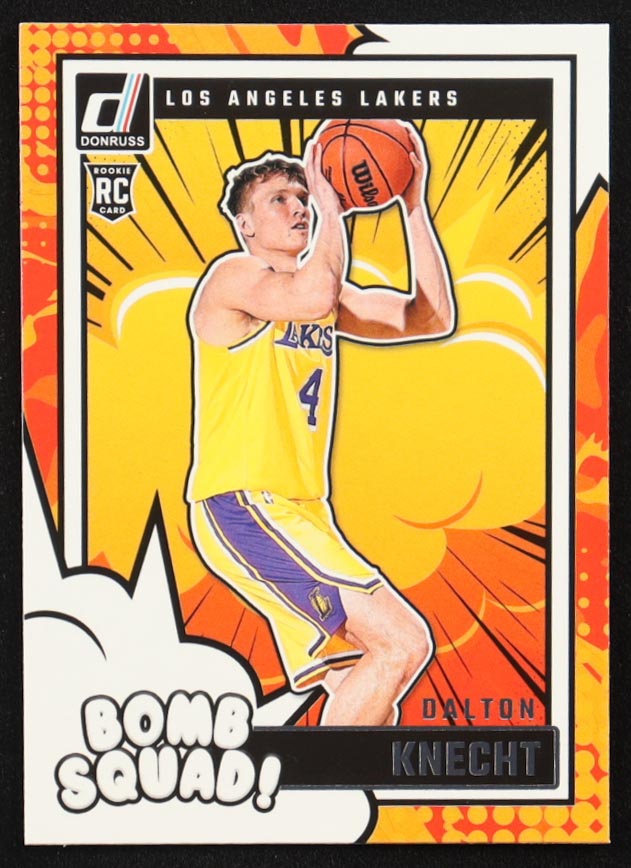 Dalton Knecht 2024-25 Donruss Bomb Squad #15 RC at PristineAuction.com Dalton Knecht 2024-25 Donruss Bomb Squad #15 RC at PristineAuction.com