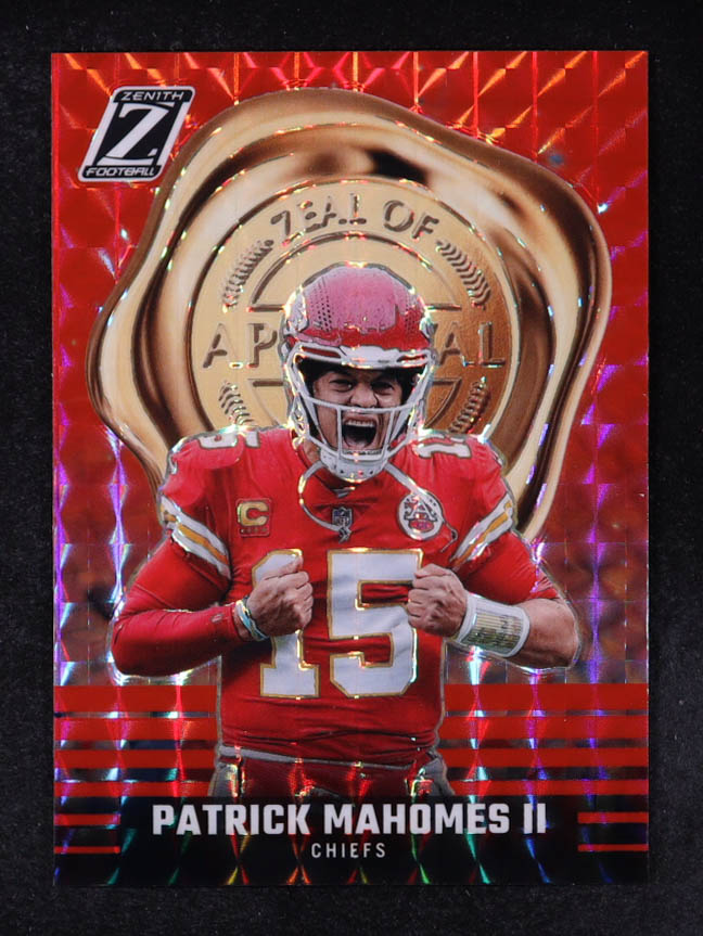 Patrick Mahomes II 2023 Zenith Zeal of Approval Red #1 at PristineAuction.com Patrick Mahomes II 2023 Zenith Zeal of Approval Red #1 at PristineAuction.com