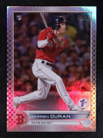 Jarren Duran 2022 Topps 1st Edition Platinum #187 RC #1/1 at PristineAuction.com