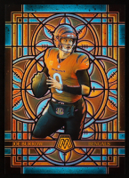 Joe Burrow 2025 Panini Mosaic Stained Glass Oversized #5 at PristineAuction.com