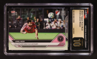 Lionel Messi 2025 Topps Now MLS #120 (CGC 10 | Pristine Black Label) at PristineAuction.com