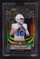 Drake Maye 2023 Wild Card Alumination Psyched Prismatic Silver #APDM RC #3/10 at PristineAuction.com