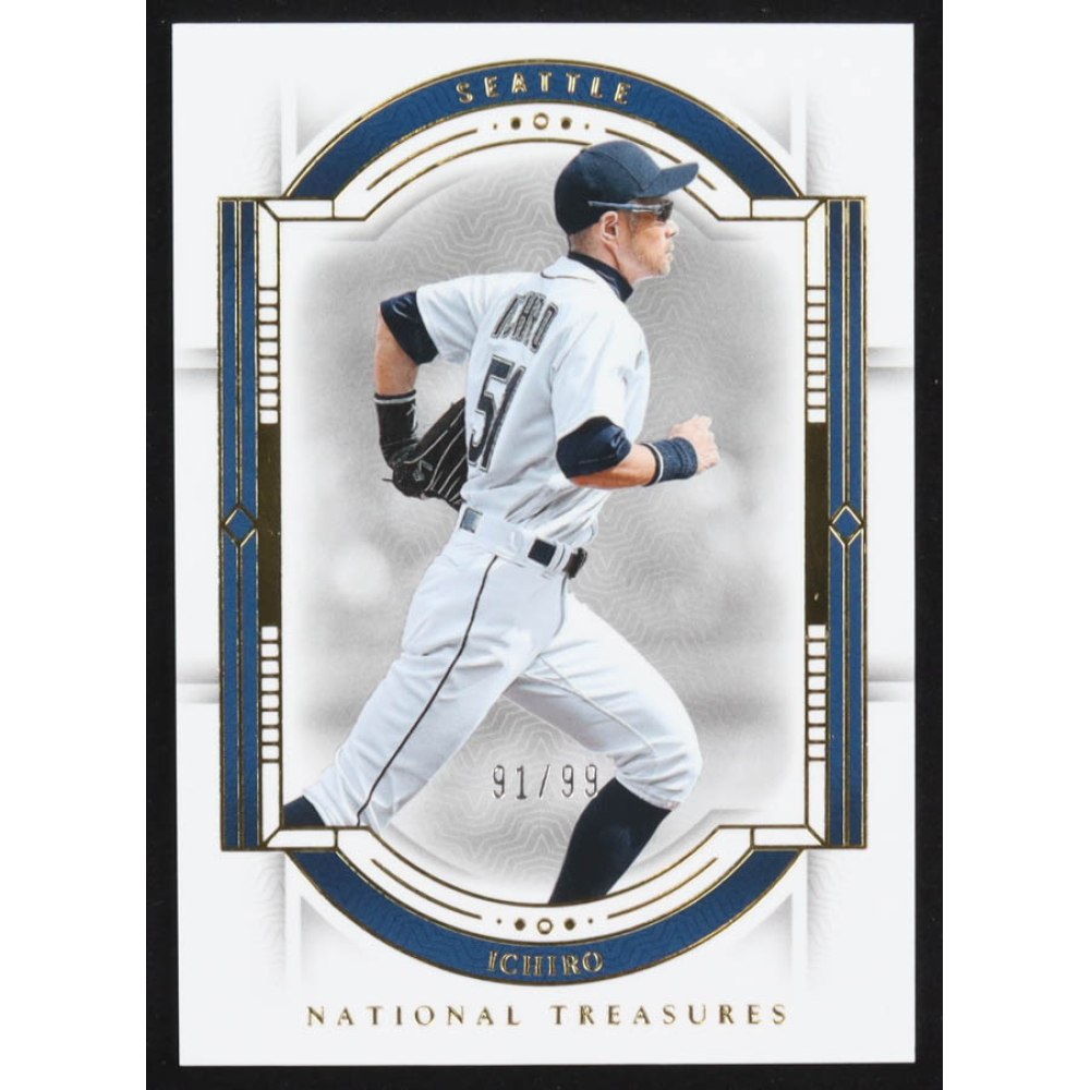 Ichiro 2024 Panini National Treasures #16 #91/99 at PristineAuction.com