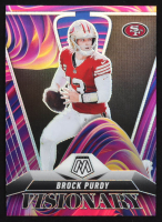 Brock Purdy 2025 Panini Mosaic Visionary #21 at PristineAuction.com