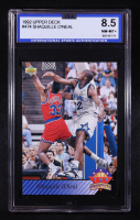 Shaquille O'Neal 1992-93 Upper Deck #474 TP RC (ISA 8.5) at PristineAuction.com