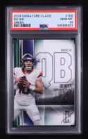 Bo Nix 2024 Topps Signature Class Green #100 RC #009/150 (PSA 10) at PristineAuction.com