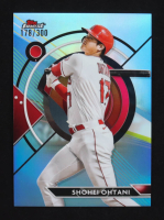 Shohei Ohtani 2023 Finest Sky Blue Refractors #17 #178/300 at PristineAuction.com