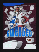 Jayden Daniels 2025 Score Emerged Artist's Proof #3 #07/35 at PristineAuction.com