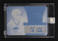 Chris Chelios 2016-17 Leaf Ultimate Hockey Ultimate Signature Memorabilia Prime Printing Plates Black #CC #1/1 at PristineAuction.com