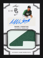 Mark Vientos 2016 Leaf Metal Perfect Game All-American Patch Autographs #PAMV1 RC #8/40 at PristineAuction.com
