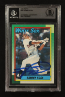 Sammy Sosa Signed 1990 Topps #692 RC (BGS) at PristineAuction.com