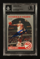 Dominique Wilkins Signed 1990-91 Hoops #36 (BGS) at PristineAuction.com