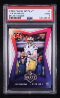 Joe Burrow 2020 Panini Instant Draft Night #1 RC (PSA 9) at PristineAuction.com