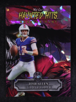 Josh Allen 2024 Wild Card Haunted Hits Monster Hunt Scarecrow Crystal Pink #HHSJA #2/4 at PristineAuction.com