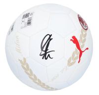 Zlatan Ibrahimovic Signed AC Milan Puma Soccer Ball (Fanatics) at PristineAuction.com