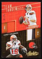 Corey Coleman / Cody Kessler 2017 Absolute Team Tandem Jerseys Prime #2 #01/25 at PristineAuction.com