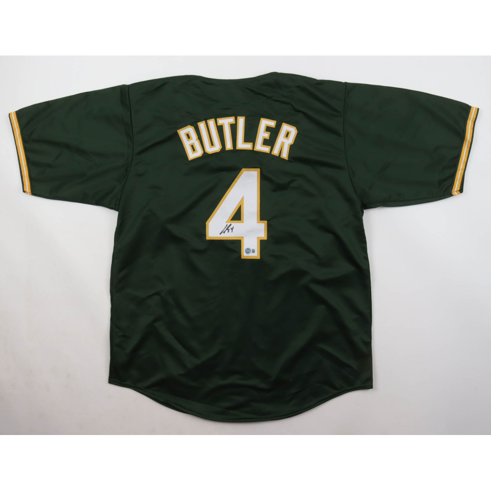Lawrence Butler Signed Jersey (Beckett) at PristineAuction.com