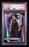 Luka Doncic 2024-25 Panini Prizm Prizms Hyper #89 (PSA 8) at PristineAuction.com