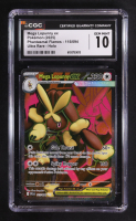 Mega Lopunny ex 2025 Pokemon TCG Mega Evolution Phantasmal Flames #115 (CGC 10) at PristineAuction.com