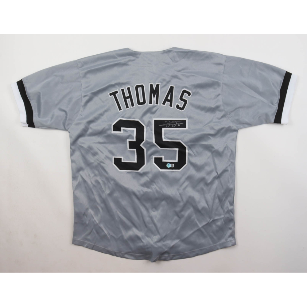 Frank Thomas Signed Jersey (Beckett) at PristineAuction.com