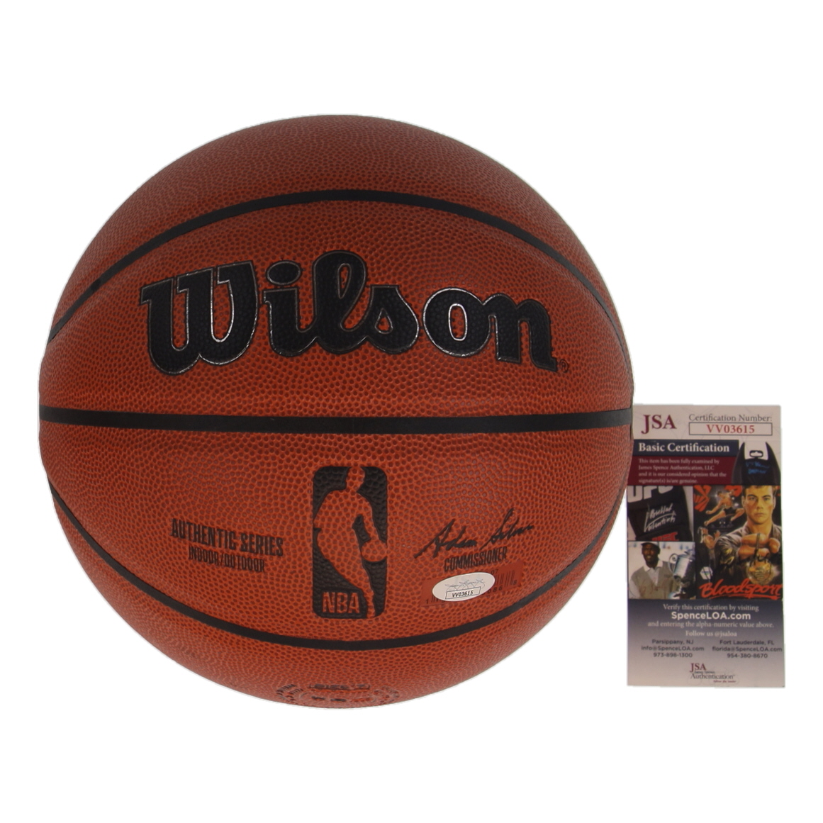 Damian Lillard Signed NBA Basketball (JSA) at PristineAuction.com Damian Lillard Signed NBA Basketball (JSA) at PristineAuction.com