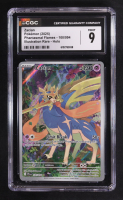 Zacian 2025 Pokemon TCG Mega Evolution Phantasmal Flames #100 (CGC 9) at PristineAuction.com