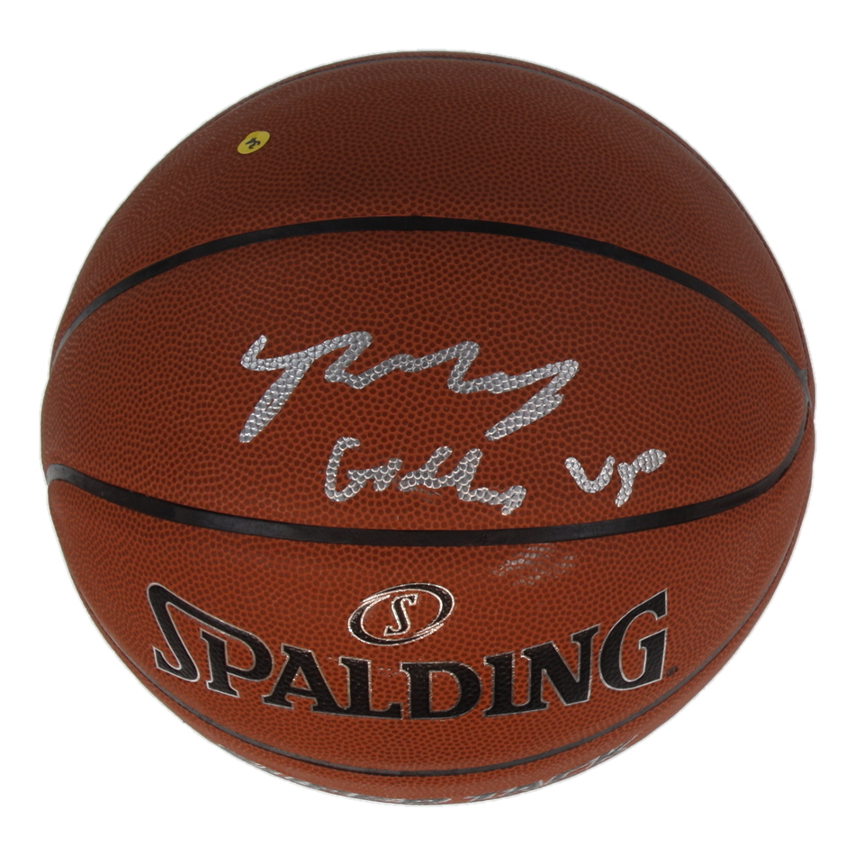 Josh Giddey Signed Spalding Basketball Inscribed "Giddy Up" (JSA) at PristineAuction.com Josh Giddey Signed Spalding Basketball Inscribed "Giddy Up" (JSA) at PristineAuction.com