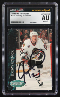 Jeremy Roenick Signed 1992-93 Parkhurst #31 (CGC | Autograph Graded CGC 9) at PristineAuction.com