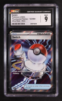 Switch 2025 Pokemon TCG Mega Evolution Phantasmal Flames #123 (CGC 9) at PristineAuction.com