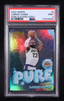 LeBron James 2024-25 Hoops Pure Players Holo #8 (PSA 9) at PristineAuction.com
