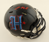Jaylin Noel Signed Texans Speed Mini Helmet (JSA) at PristineAuction.com