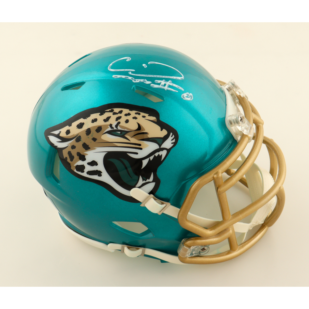 Calvin Ridley Signed Jaguars Flash Alternate Speed Mini Helmet (Beckett) at PristineAuction.com