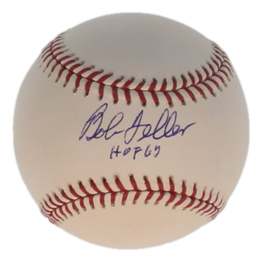 Bob Feller Signed OML Baseball Inscribed "HOF 62" (PSA) at PristineAuction.com