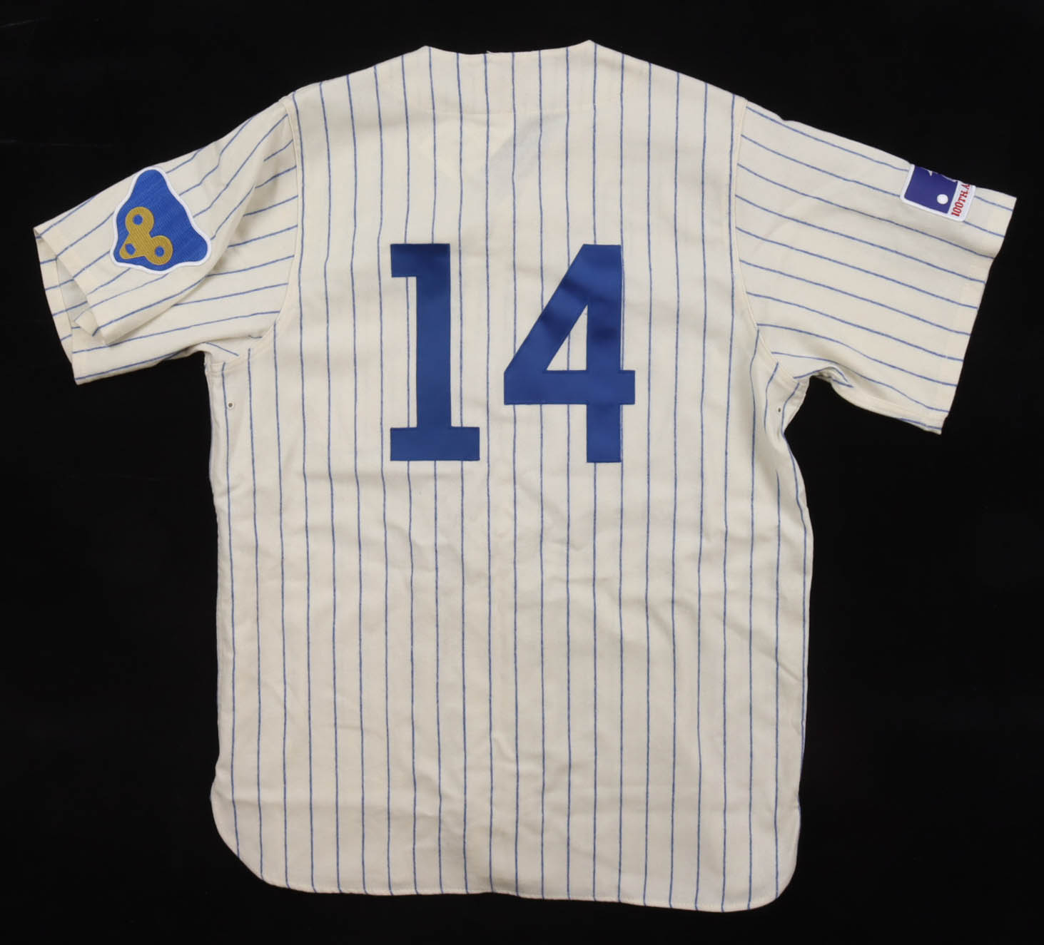 Ernie Banks Signed Cubs Mitchell & Ness Authentic Jersey Inscribed "512 HR" (PSA) at PristineAuction.com Ernie Banks Signed Cubs Mitchell & Ness Authentic Jersey Inscribed "512 HR" (PSA) at PristineAuction.com