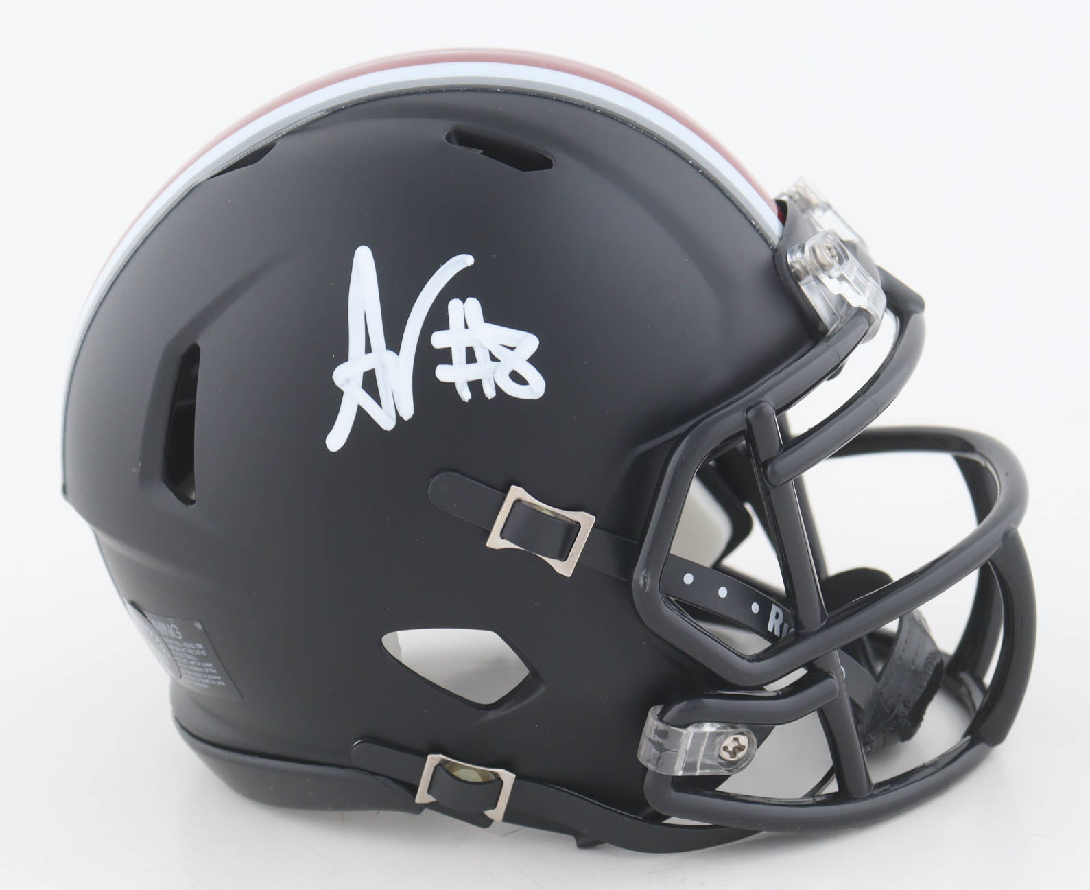 Arvell Reese Signed Ohio State Buckeyes Mini Helmet (Authentic Ink) at PristineAuction.com Arvell Reese Signed Ohio State Buckeyes Mini Helmet (Authentic Ink) at PristineAuction.com