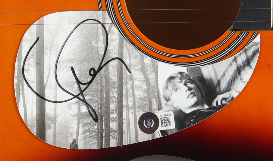 Taylor Swift Signed Guitar Custom Insert Pickguard (Beckett) at PristineAuction.com Taylor Swift Signed Guitar Custom Insert Pickguard (Beckett) at PristineAuction.com