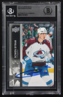 Bowen Byram Signed 2021-22 Upper Deck #296 (BGS) at PristineAuction.com
