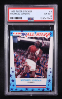 Michael Jordan 1989-90 Fleer Stickers #3 (PSA 6) at PristineAuction.com