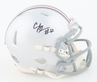 CJ Donaldson Signed Ohio State Buckeyes Speed Mini Helmet (Authentic Ink) at PristineAuction.com