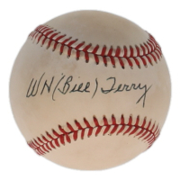Bill Terry Signed OML Baseball (Beckett) at PristineAuction.com