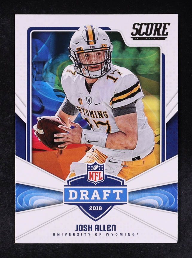 Josh Allen 2018 Panini Score NFL Draft #5 RC at PristineAuction.com Josh Allen 2018 Panini Score NFL Draft #5 RC at PristineAuction.com