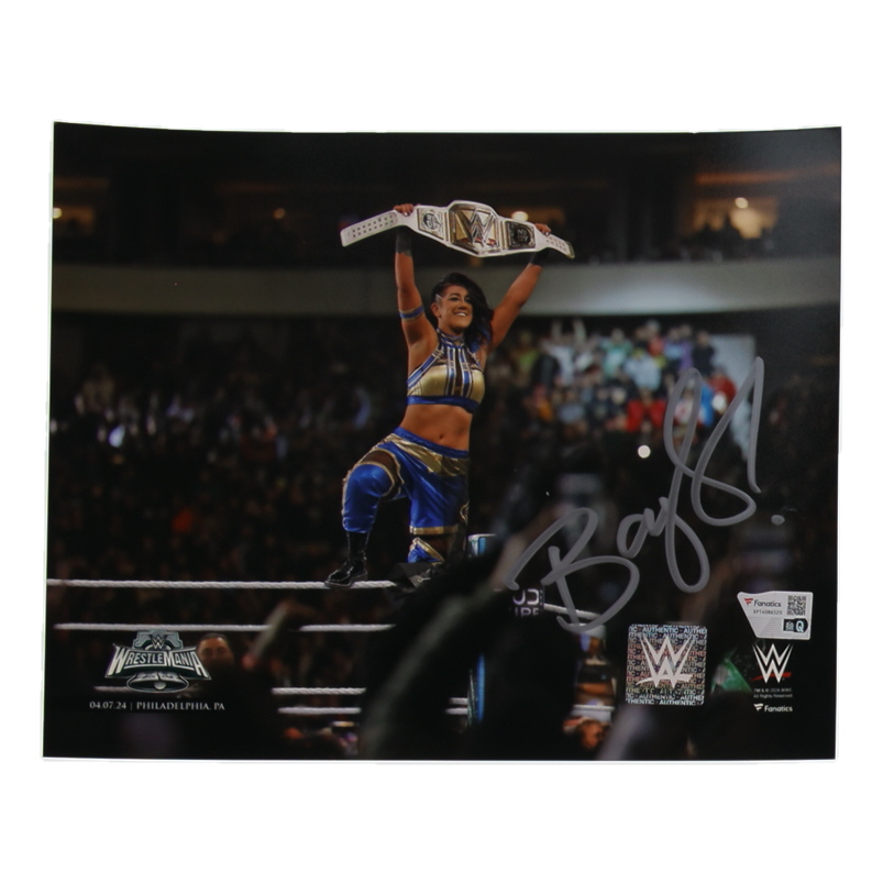 Bayley Signed WWE 8x10 Photo (Fanatics) at PristineAuction.com Bayley Signed WWE 8x10 Photo (Fanatics) at PristineAuction.com