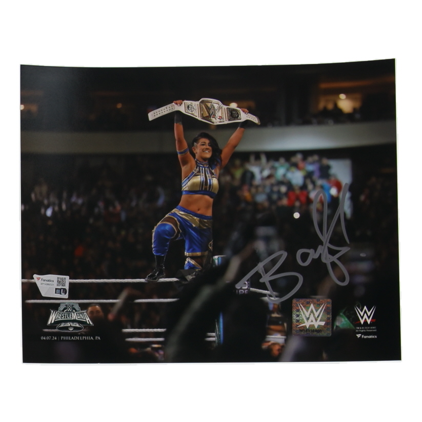 Bayley Signed WWE 8x10 Photo (Fanatics) at PristineAuction.com Bayley Signed WWE 8x10 Photo (Fanatics) at PristineAuction.com