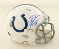 Peyton Manning Signed Colts Speed Mini Helmet (Manning) at PristineAuction.com