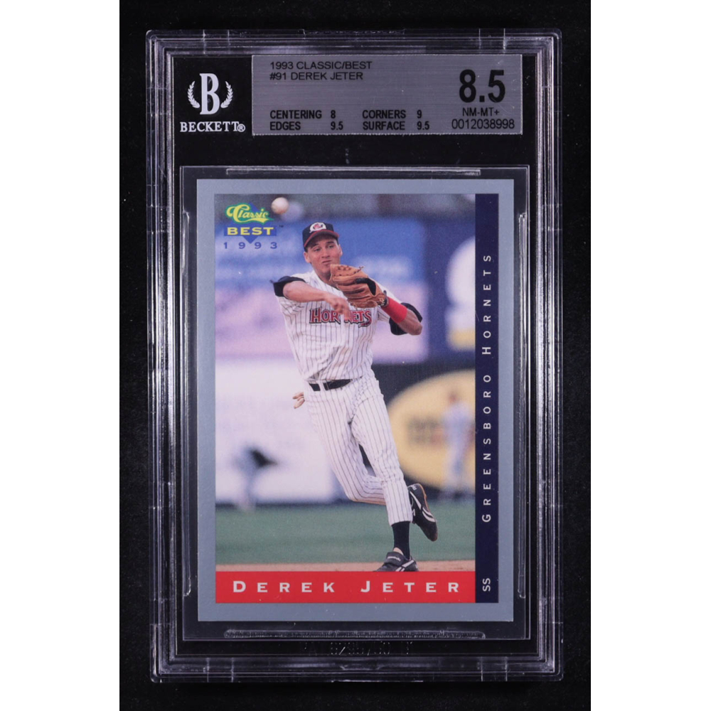 Derek Jeter 1993 Classic/Best #91 RC (BGS 8.5) at PristineAuction.com